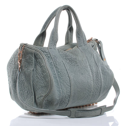 Alexander Wang Leather Rocco Satchel Grey 3 of 7