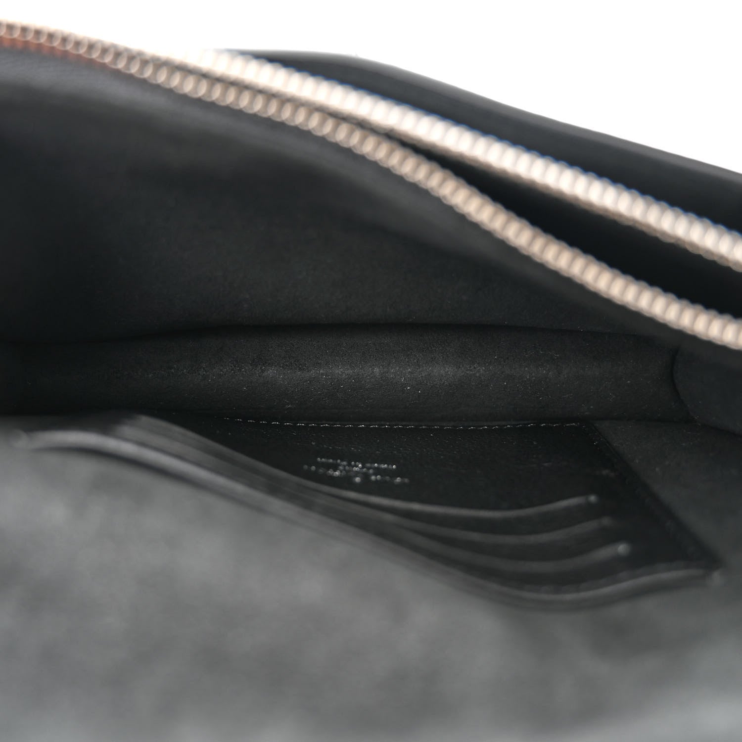 Louis Vuitton Soft Calfskin My Lockme Chain Pochette Black 5 of 9