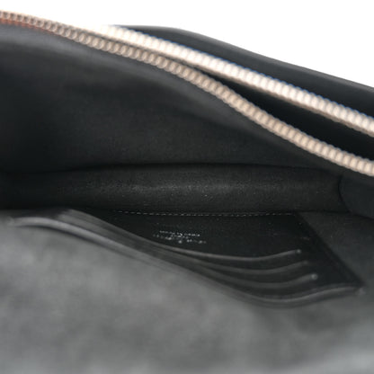 Louis Vuitton Soft Calfskin My Lockme Chain Pochette Black 5 of 9