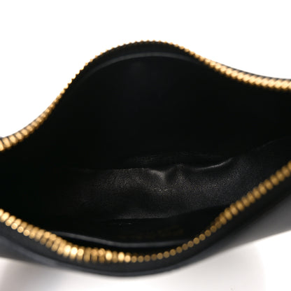 Prada Soft Calfskin Arque Shoulder Bag Black 5 of 10