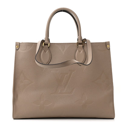 Louis Vuitton Empreinte Monogram Giant Onthego MM Tourterelle 1 of 9