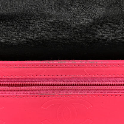 Chanel Calfskin Quilted Cambon Flap Wallet Black 12 of 13