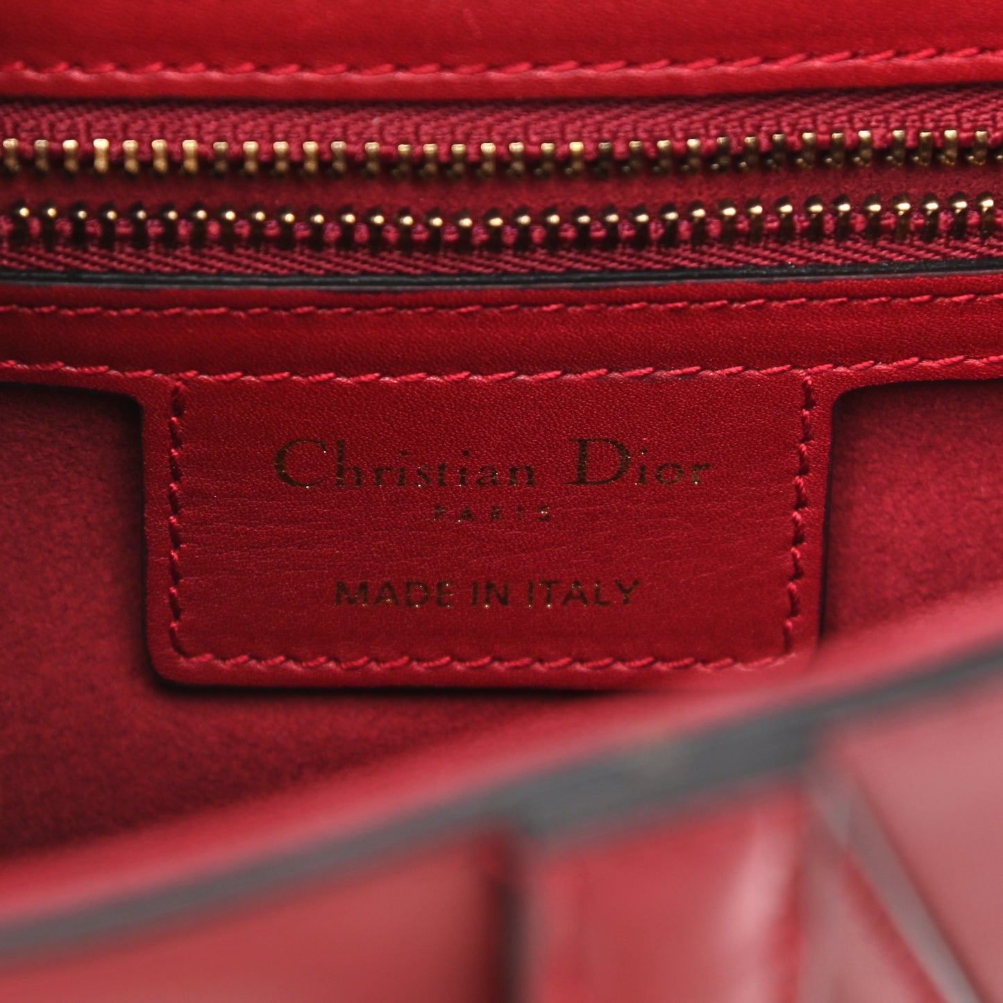 Calfskin Saddle Bag Scarlet