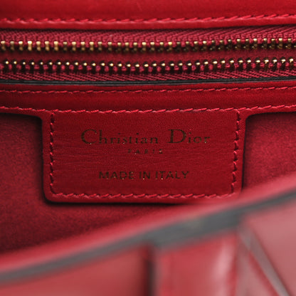 Christian Dior Calfskin Saddle Bag Scarlet 8 of 10