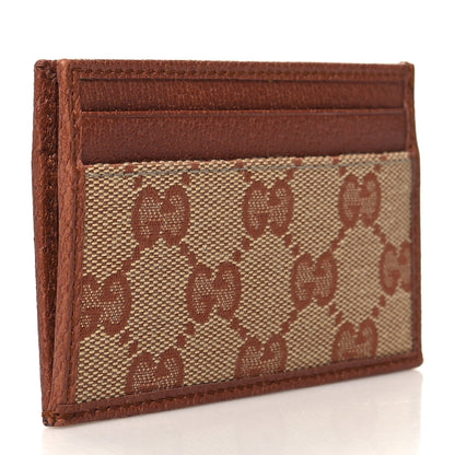 Gucci X MLB GG Monogram NY Yankees Card Holder Beige Ruggine Ivory 3 of 8