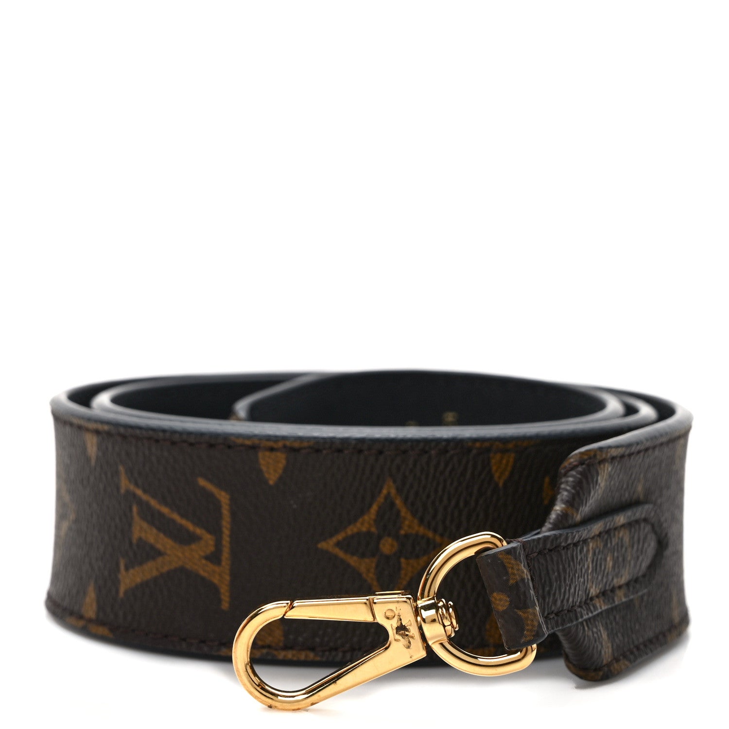 Louis Vuitton Monogram Bandouliere Shoulder Strap Black 1 of 5