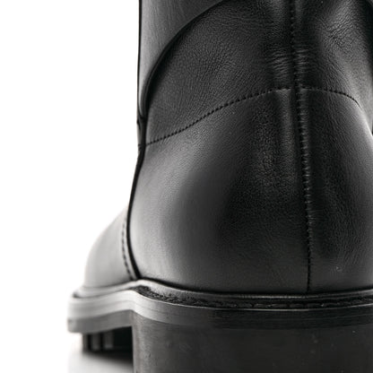 Christian Dior Calfskin Empreinte Ankle Boot 38 Black 12 of 13