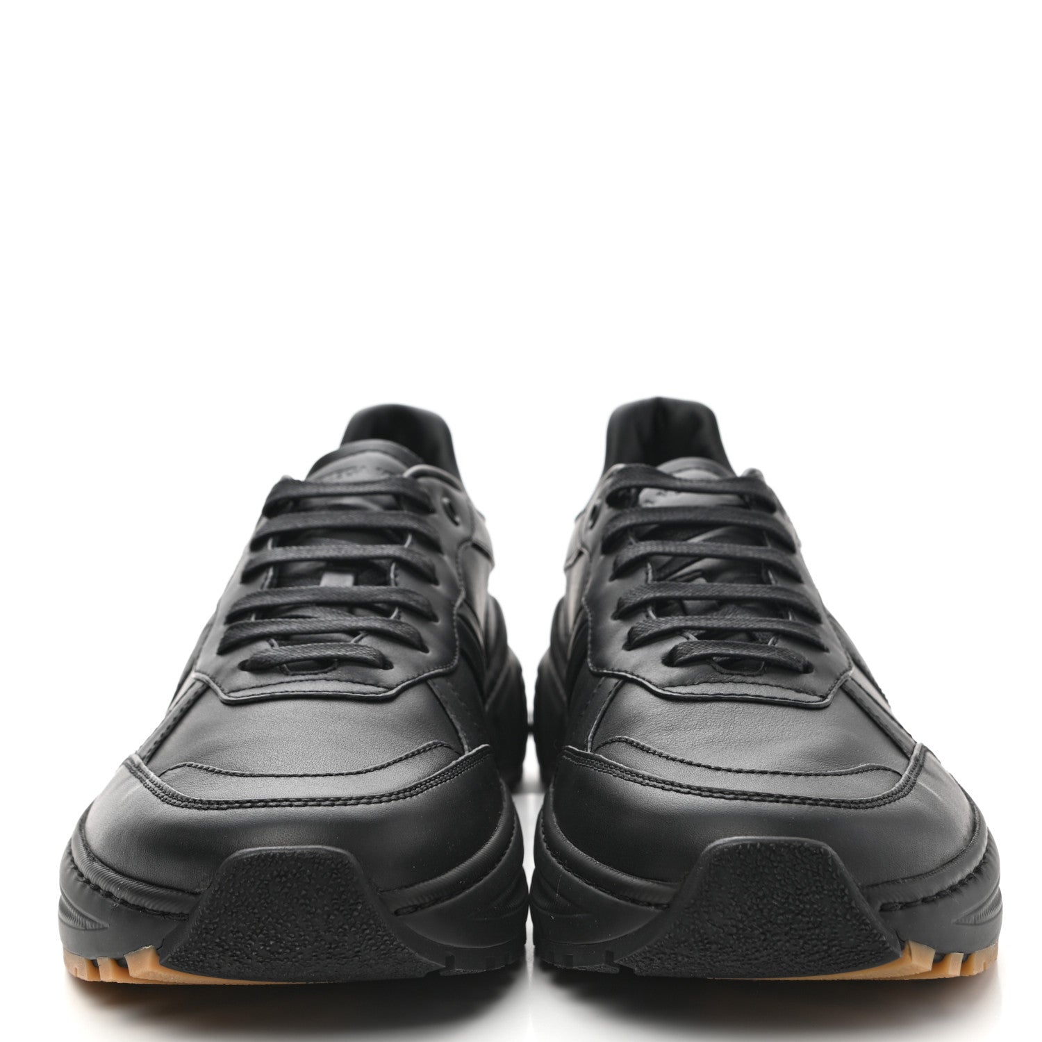 Bottega Veneta Calfskin Mens The Speedster Sneakers 43.5 Black 2 of 10