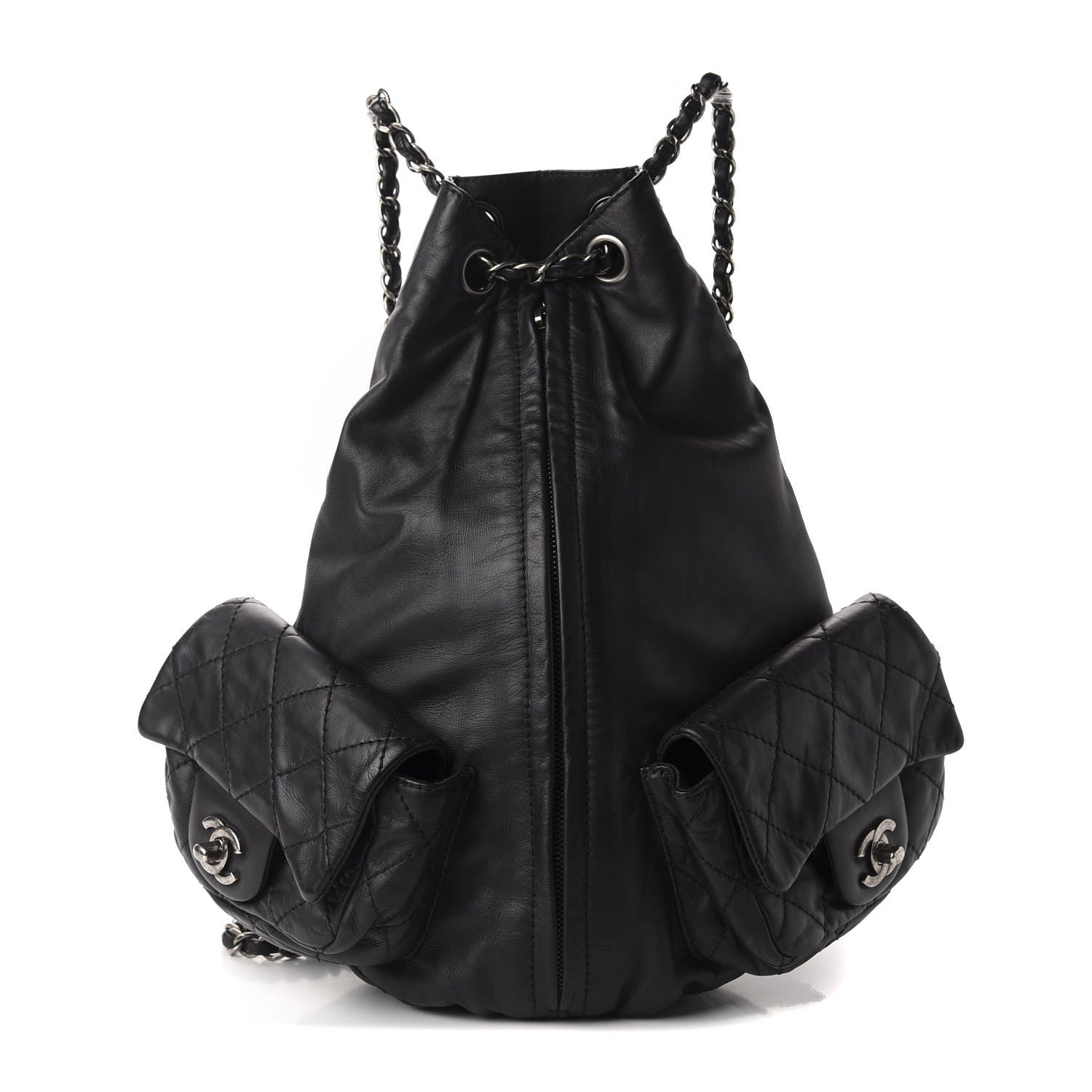 Chanel Calfskin Large Backpack Is Back Black 1 of 8