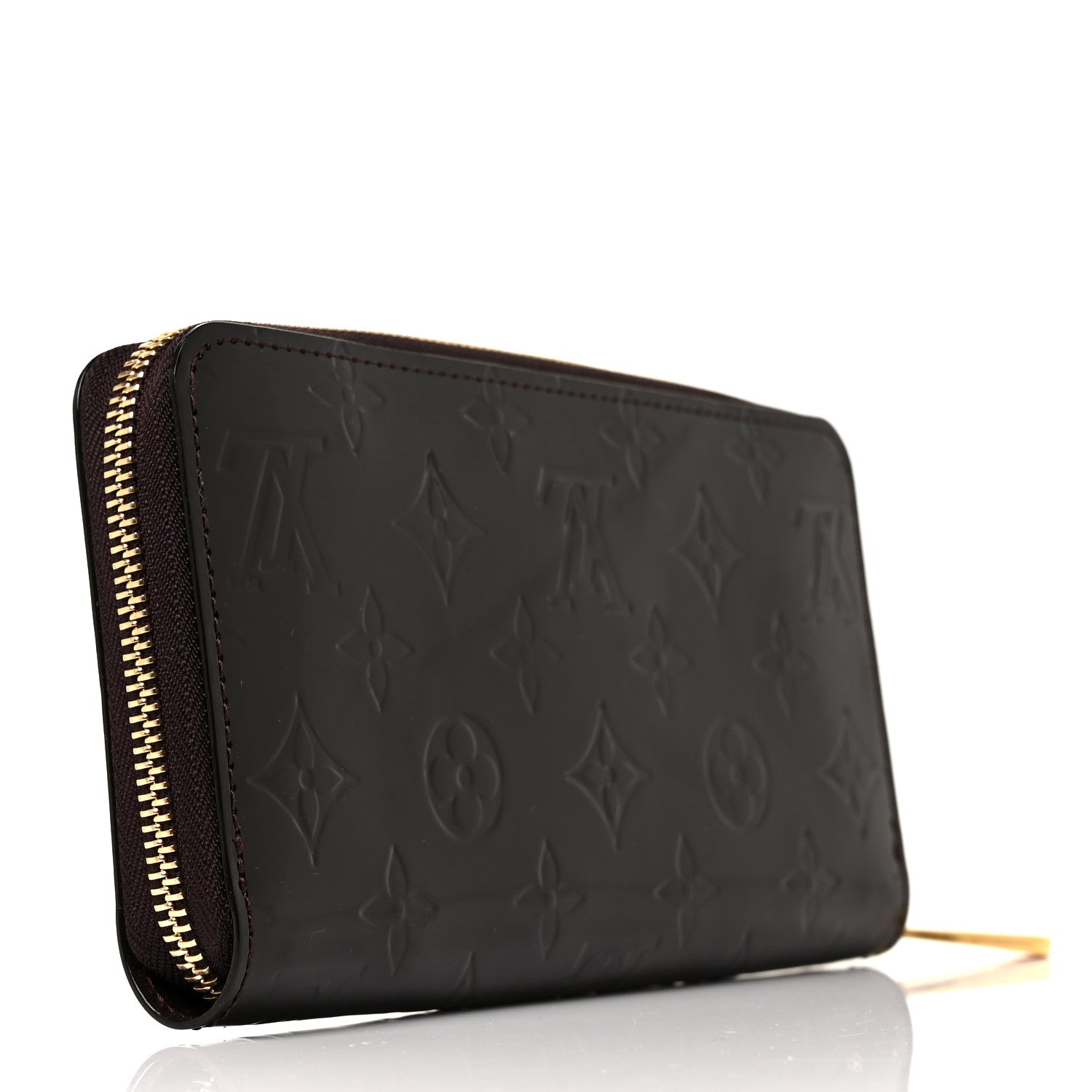 Louis Vuitton Vernis Zippy Wallet Amarante 3 of 8
