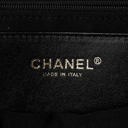 Chanel Aged Calfskin Quilted Retro Spirit Small Bowling Bag Black 7 of 11