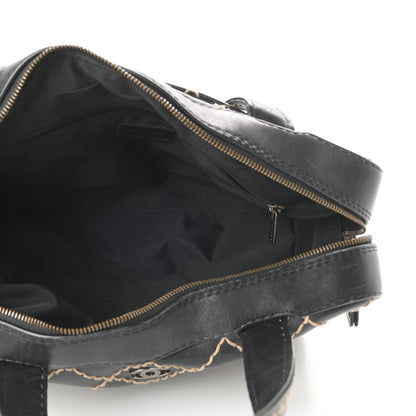 Chanel Calfskin Contrast Stitch Surpique Bowler Black 5 of 18