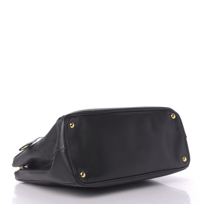 Prada Saffiano Large Galleria Double Zip Tote Black 4 of 10