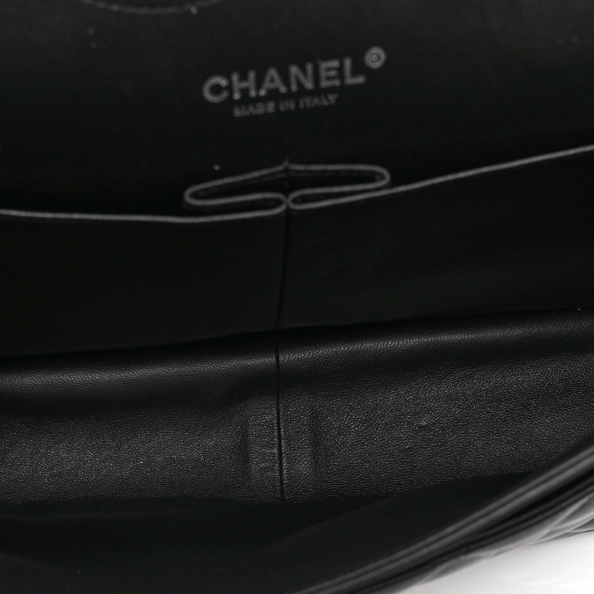 Chanel Lambskin Quilted Jumbo Double Flap So Black 5 of 10