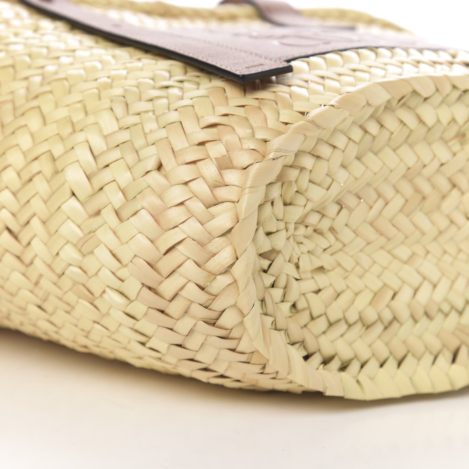 Loewe Raffia Basket Tote Bag Natural Tan 6 of 8