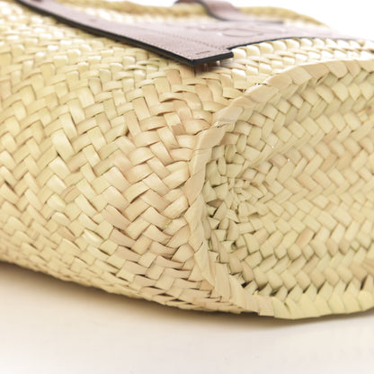 Loewe Raffia Basket Tote Bag Natural Tan 6 of 8