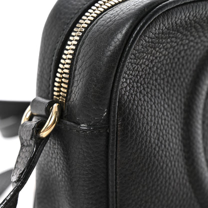 Gucci Pebbled Calfskin Small Soho Disco Bag Black 12 of 14