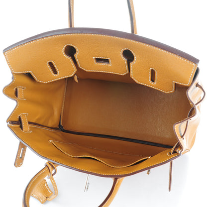 Hermes Chevre De Coromandel HAC Birkin 28 Caramel 8 of 26