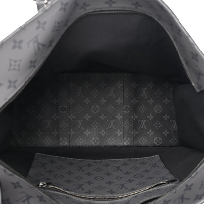 Louis Vuitton Monogram Eclipse Cabas Zippe GM Black 5 of 9