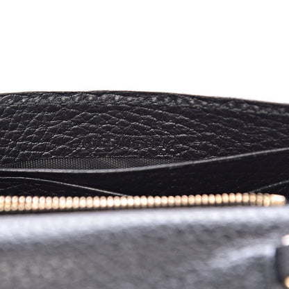 Gucci Dollar Calfskin Medium Betty Chain Wallet Black 7 of 12