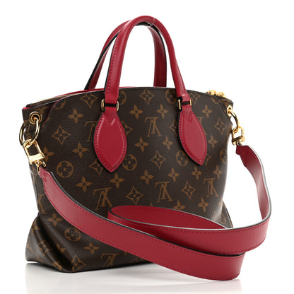 Louis Vuitton Monogram Flower Zipped Tote PM Lie de Vin 3 of 10
