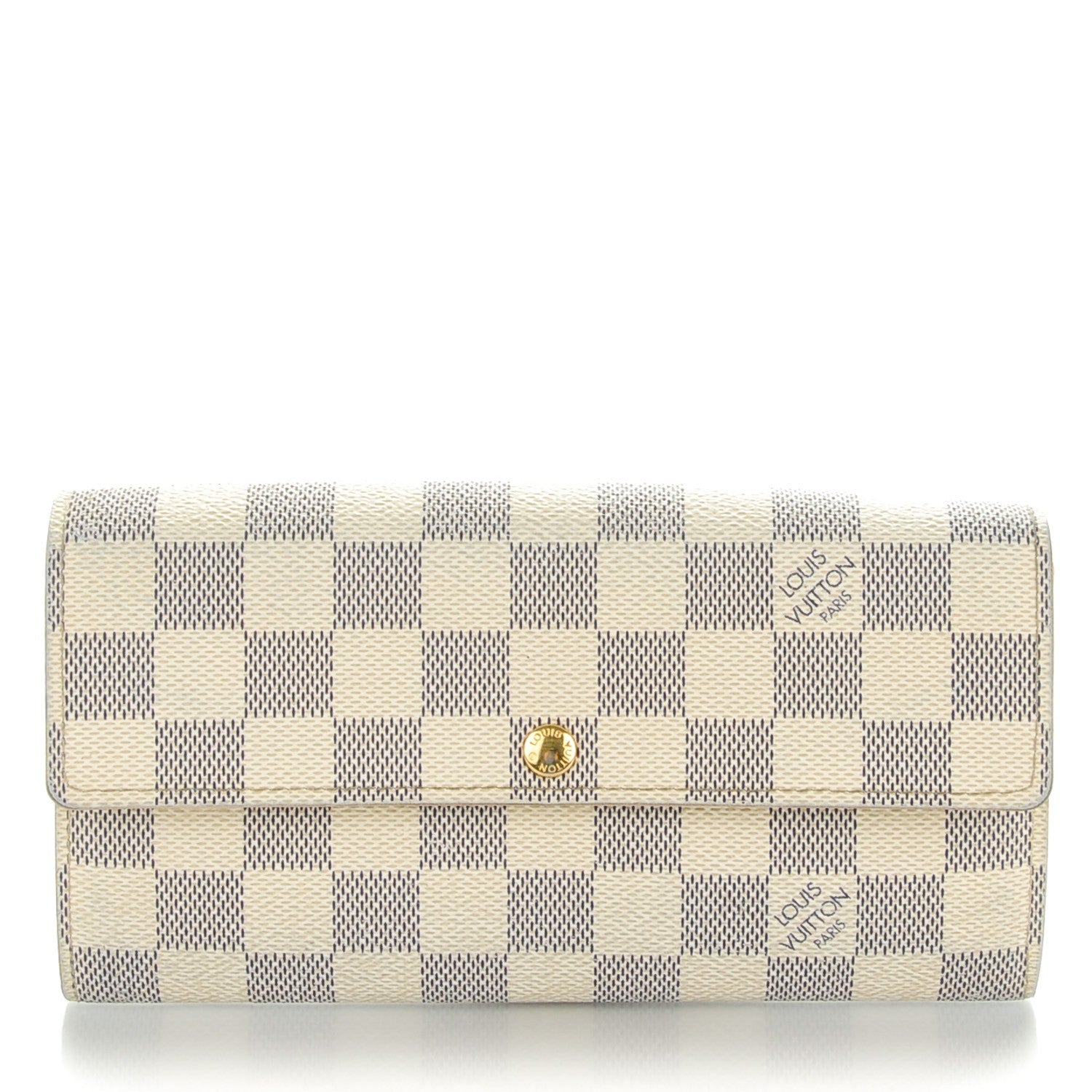 Louis Vuitton Damier Azur Sarah Wallet 1 of 9