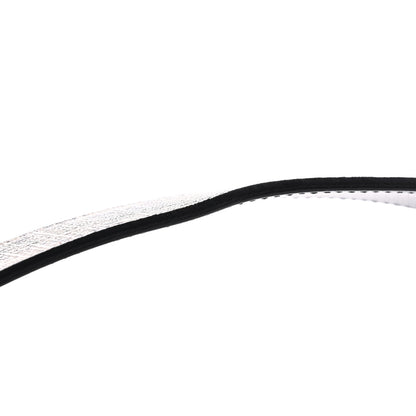 Gucci GG Supreme Monogram Matte Plutone Calfskin Double G 30mm Belt 75 30 Beige Ebony Black 7 of 7