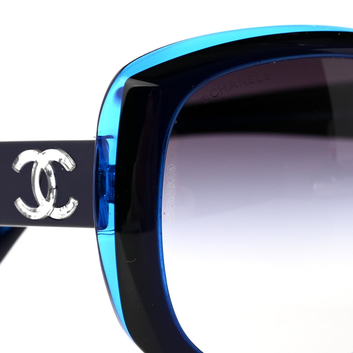 Chanel CC Sunglasses 5183 Blue 7 of 8