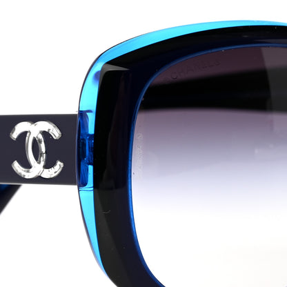 Chanel CC Sunglasses 5183 Blue 7 of 8