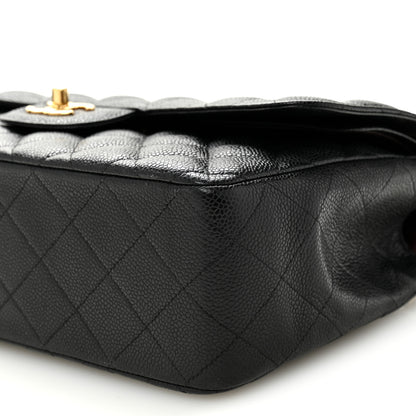 Chanel Caviar Quilted Jumbo Double Flap Black 10 of 10