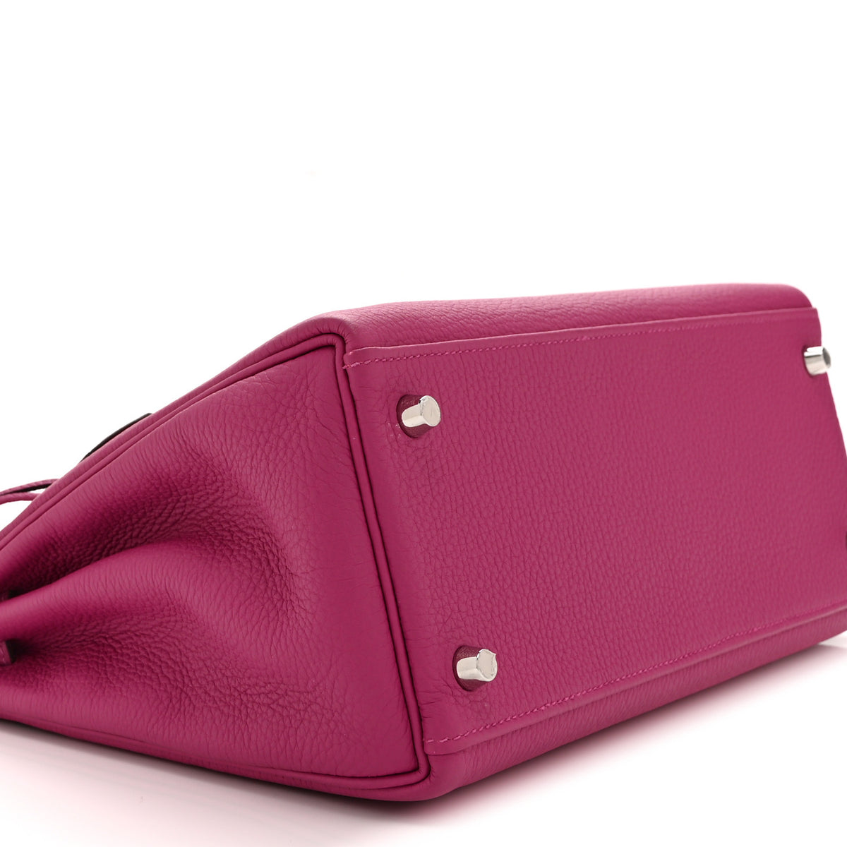 Hermes Togo Kelly Retourne 28 Rose Pourpre 9 of 10