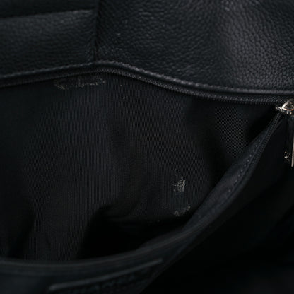 Chanel Calfskin Cerf Executive Shopper Tote Black 13 of 24