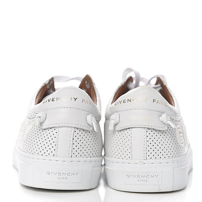 Givenchy Calfskin Perforated Womens Urban Street Sneakers 37.5 White 16 of 17