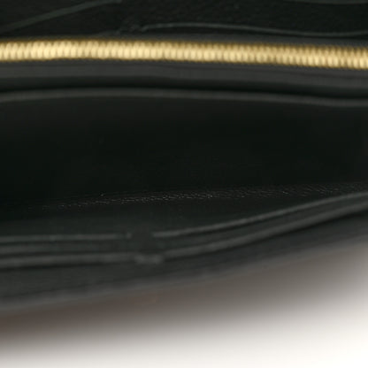 Louis Vuitton Empreinte Sarah Wallet NM Black 6 of 7
