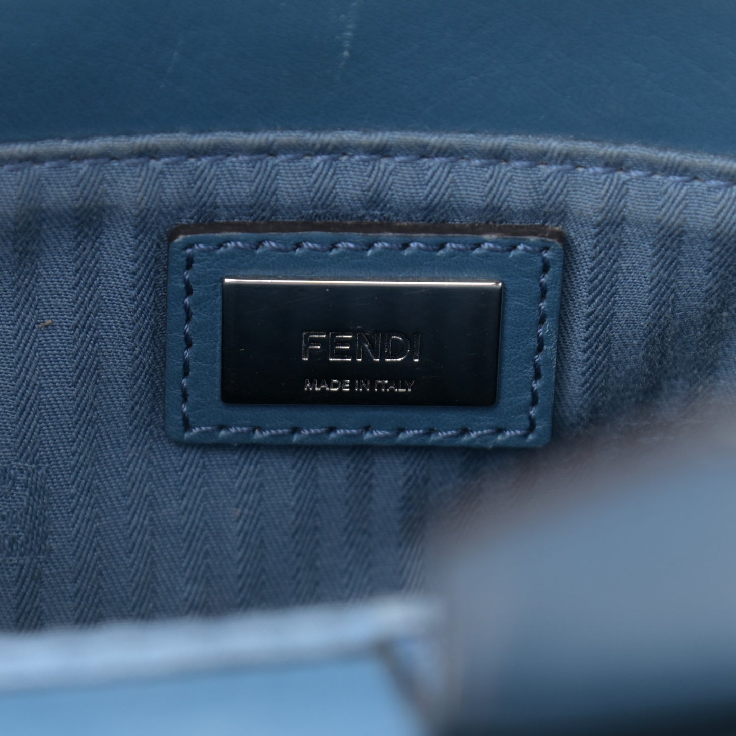 Vitello Elite Petite 2Jours Tote Blue