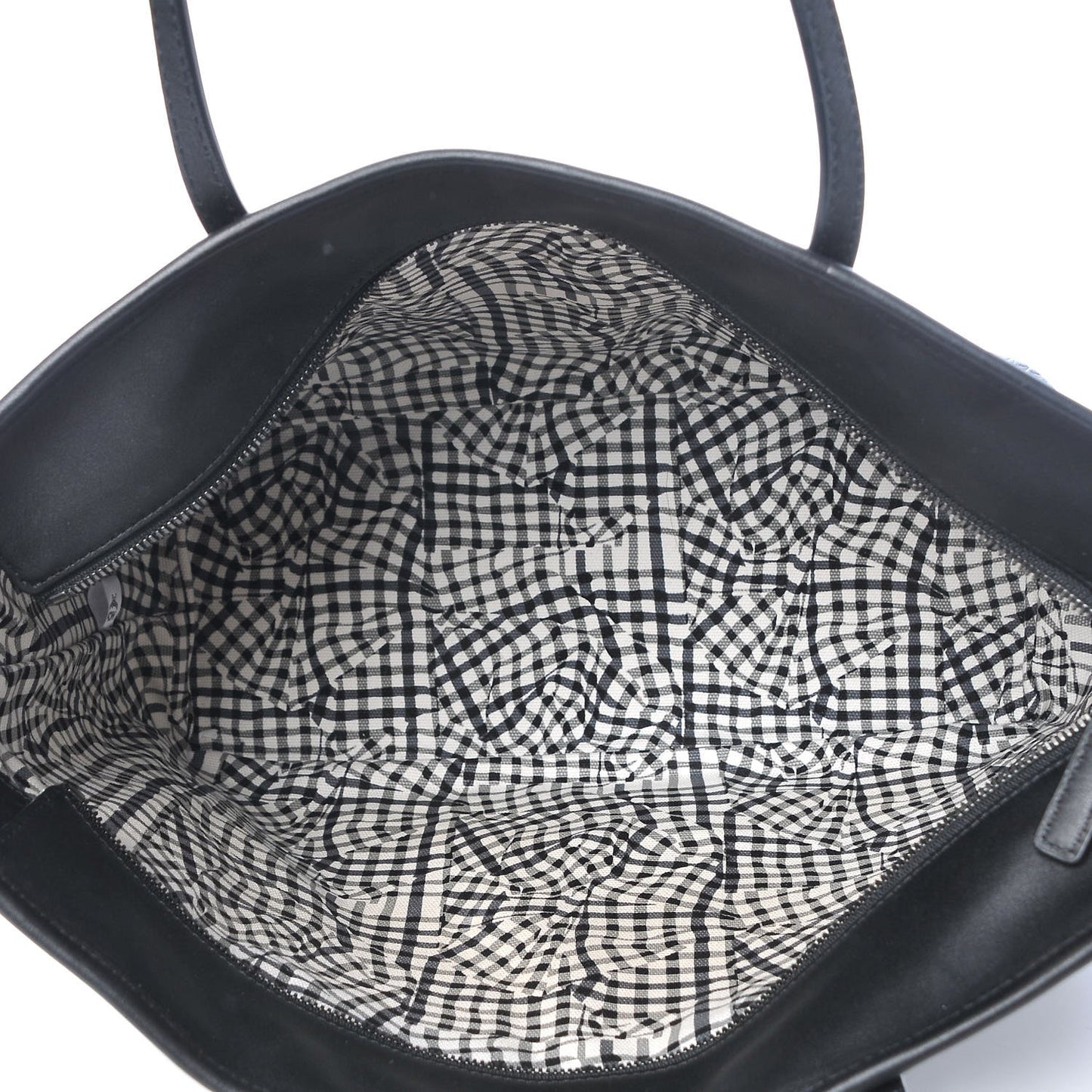 Visetos Medium Anya Zip Top Shopper Tote Black