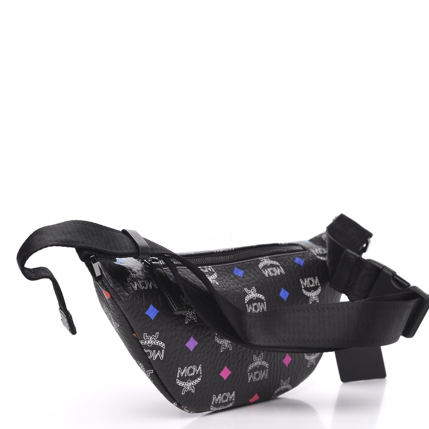 Skyoptic Visetos Small Fursten Belt Bag Diamond Black