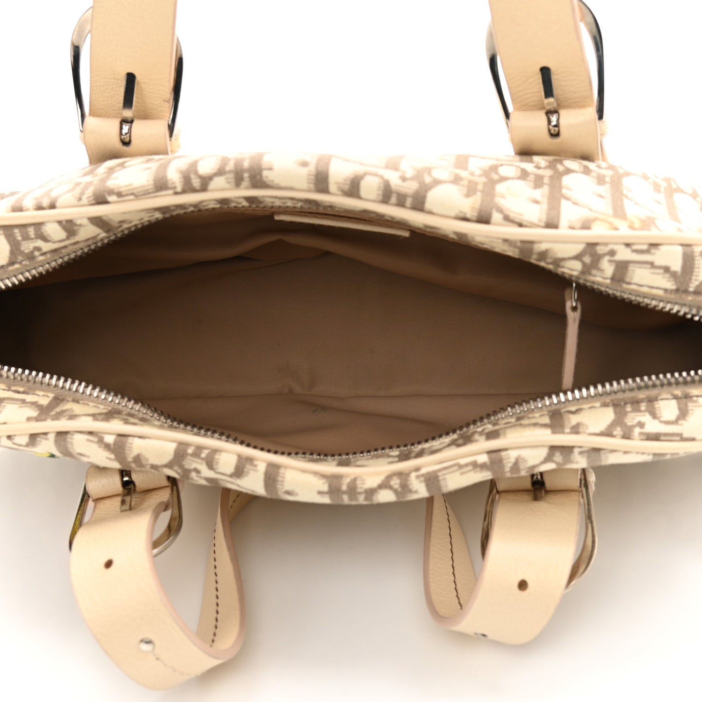 Monogram Vintage Flowers Small Bowler Beige