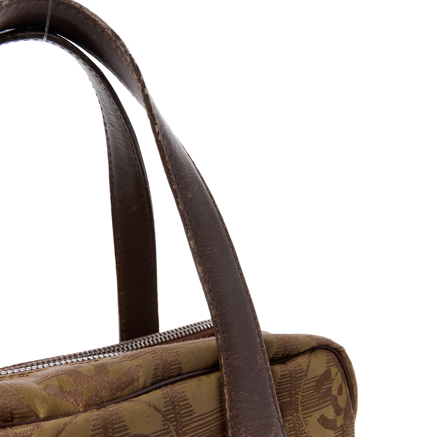 Chanel Nylon Mini Travel Tote Brown 16 of 18