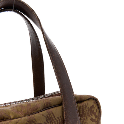 Chanel Nylon Mini Travel Tote Brown 16 of 18