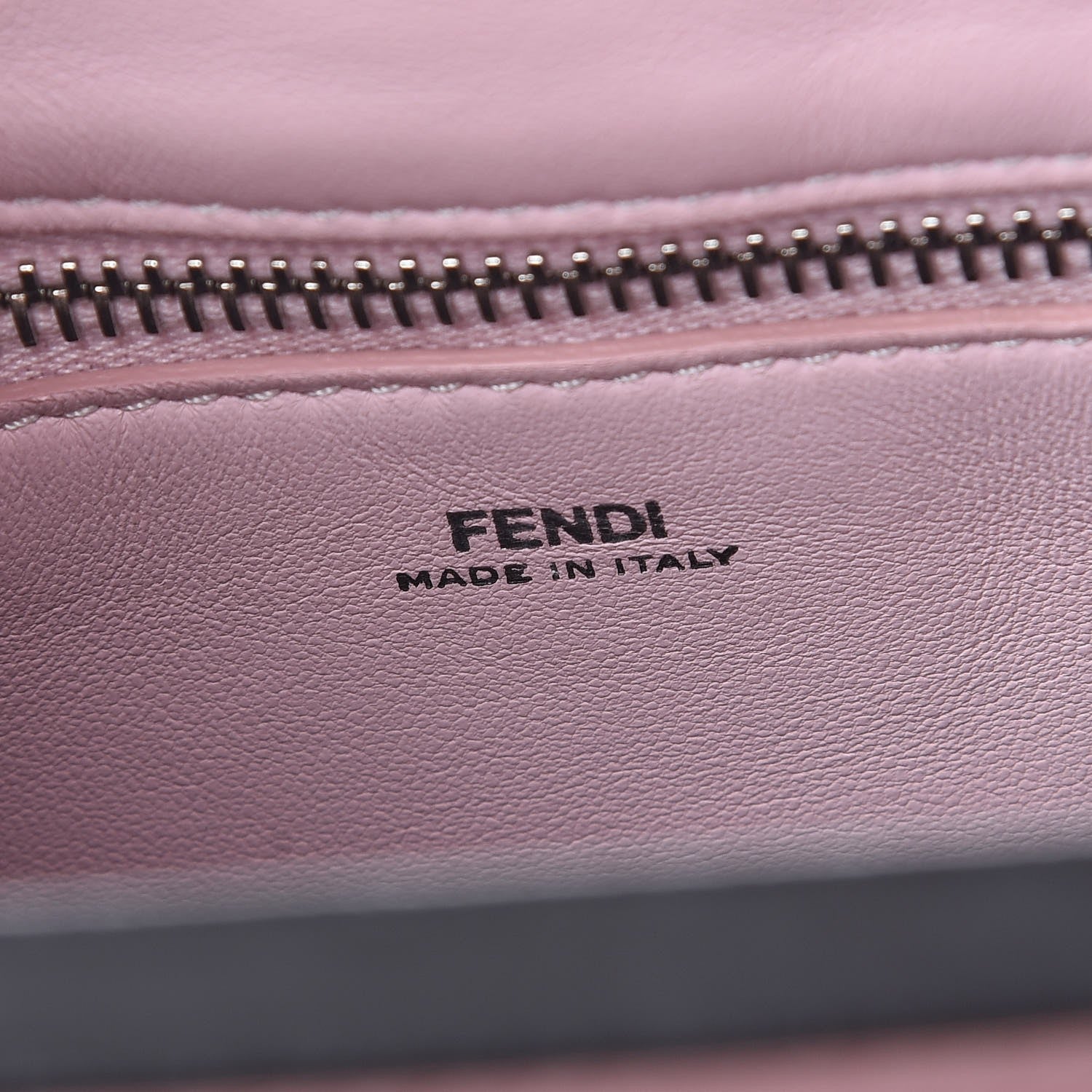 Fendi Shiny Nappa Trapuntata Small DotCom Click Chain Satchel Peonia 8 of 11