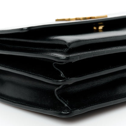 Saint Laurent Calfskin Medium Monogram Sunset Black 11 of 12