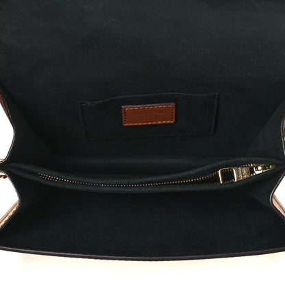 Louis Vuitton Taurillon Mini Dauphine Blackberry Snow 4 of 8