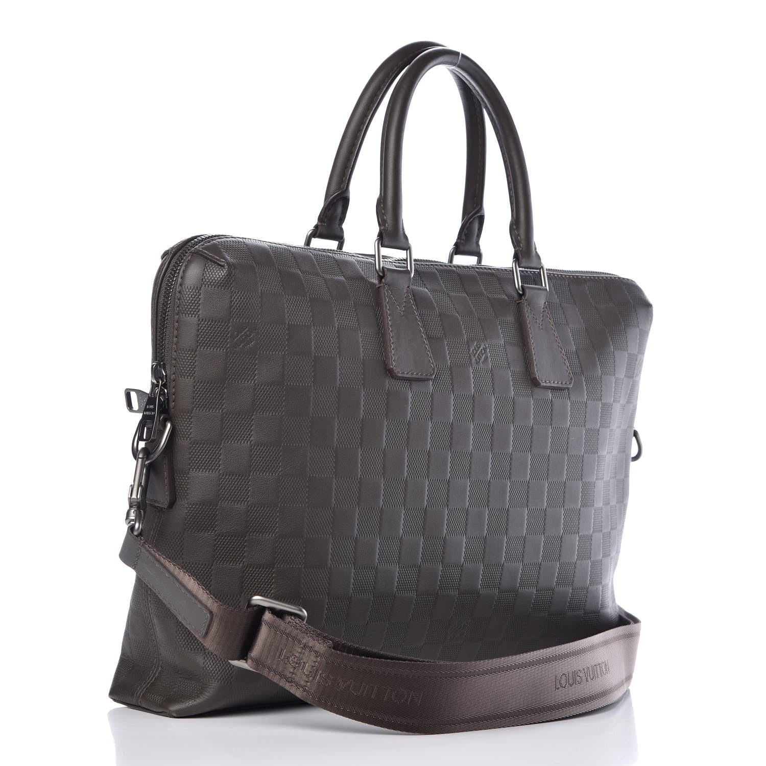 Louis Vuitton Damier Infini Porte-Documents Jour Granit 3 of 11