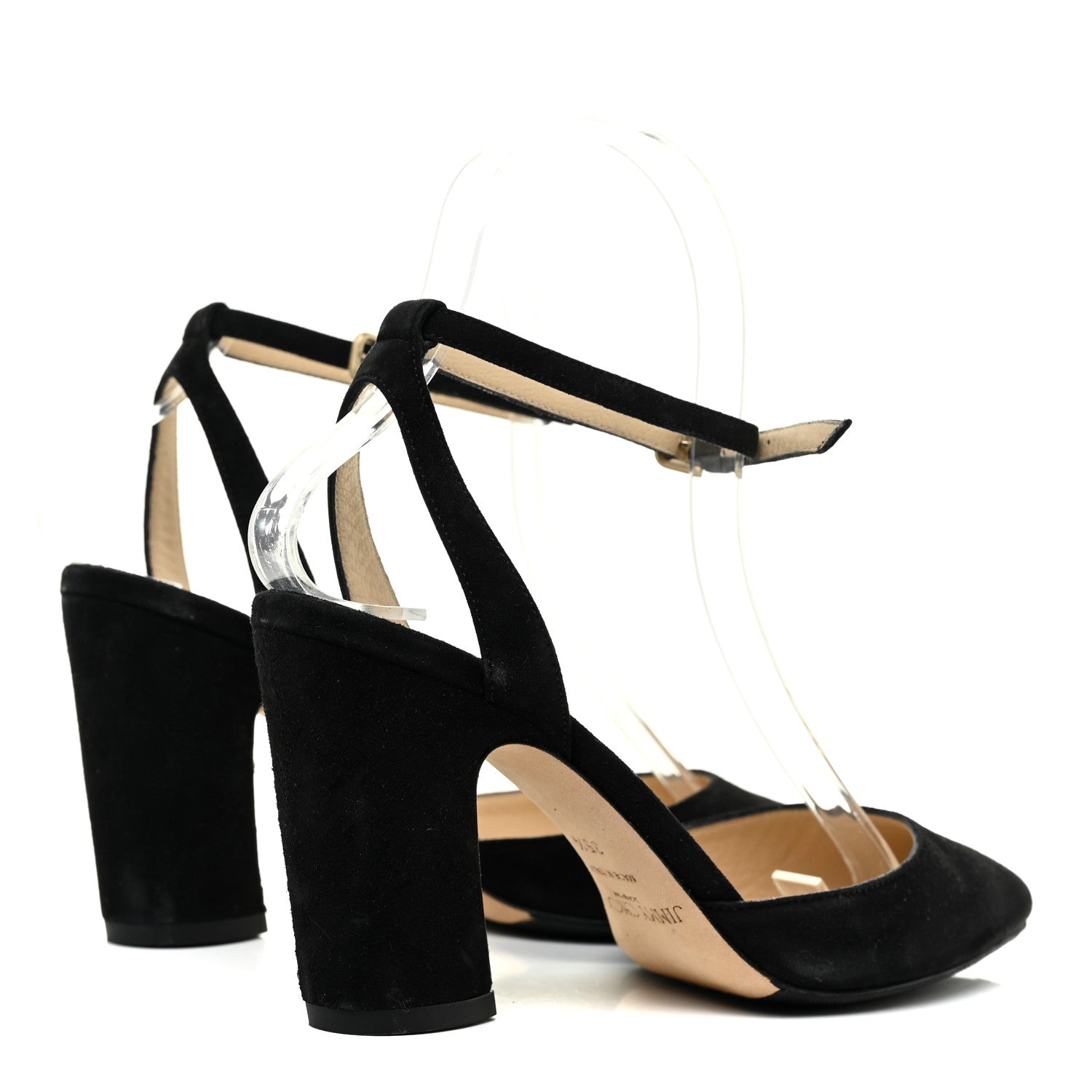 Jimmy Choo Suede Kambree 85 Pumps 35.5 Black 4 of 8