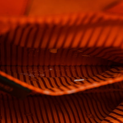 Fendi Vitello Elite Regular 2Jours Tote Arancio 13 of 17