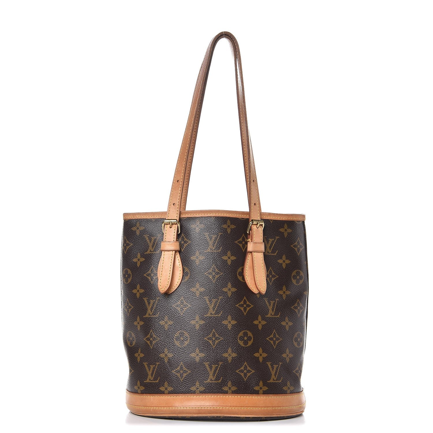Louis Vuitton Monogram Petit Bucket 23 1 of 10