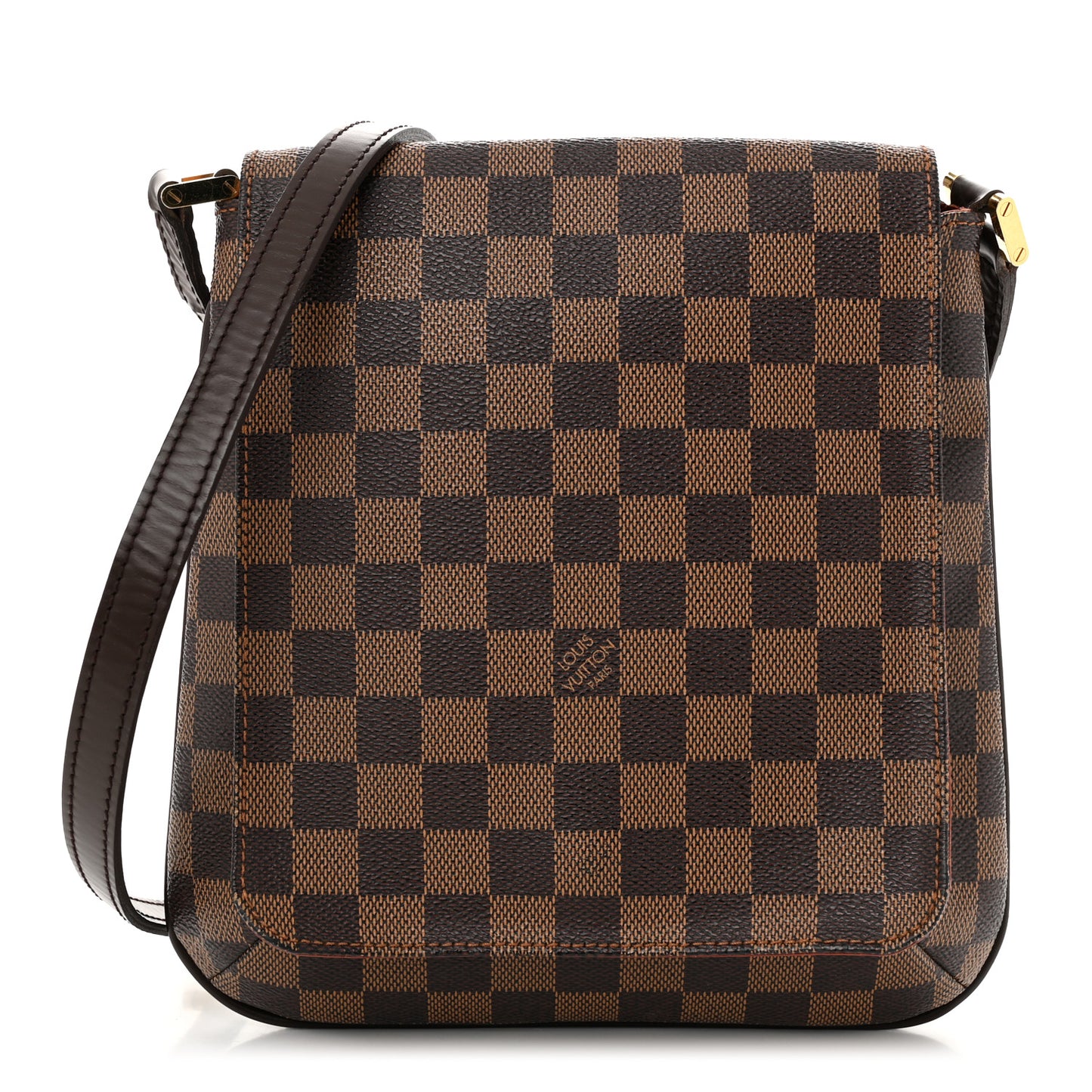 Damier Ebene Musette Salsa Long Strap