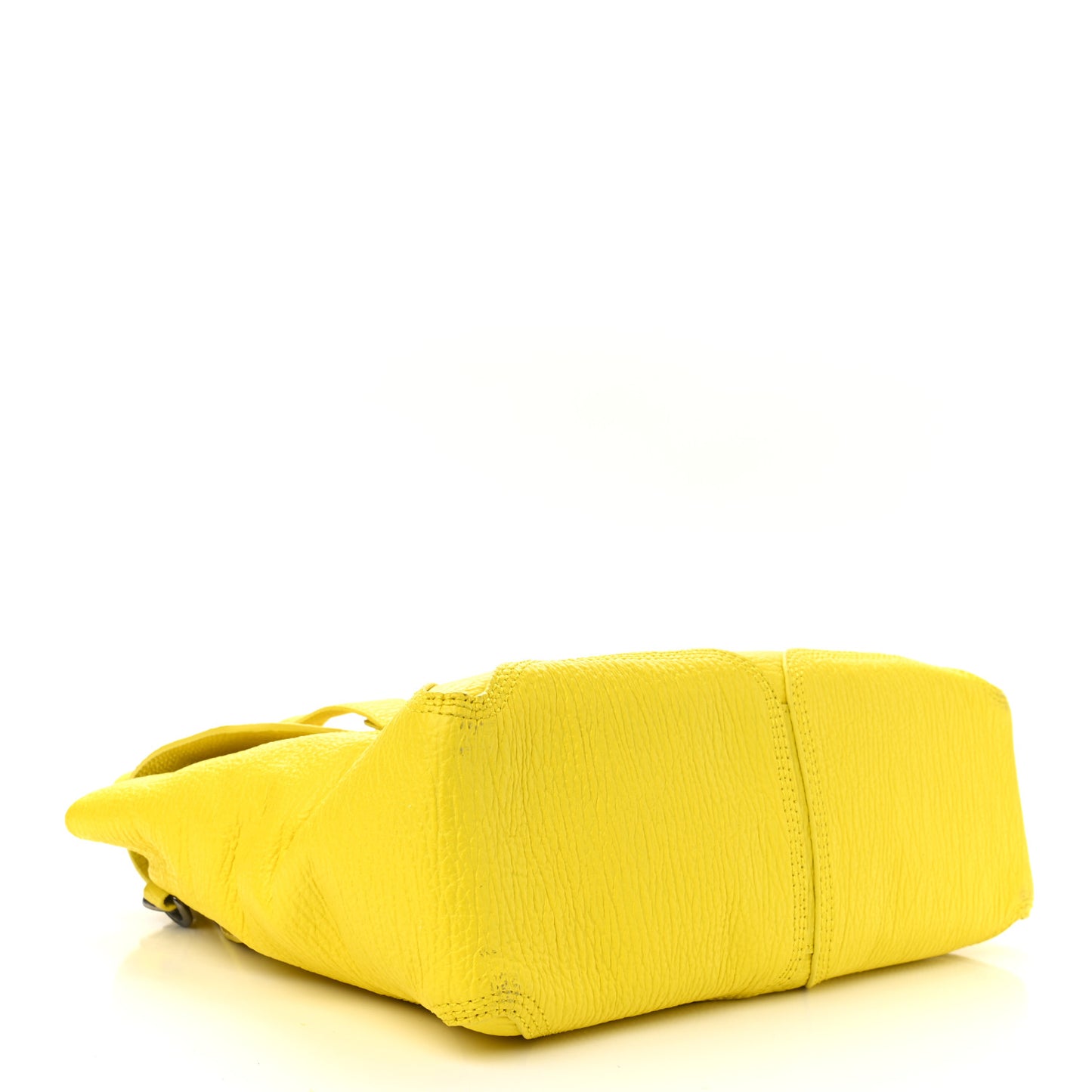 Textured Calfskin Medium Pashli Satchel Electric yellow