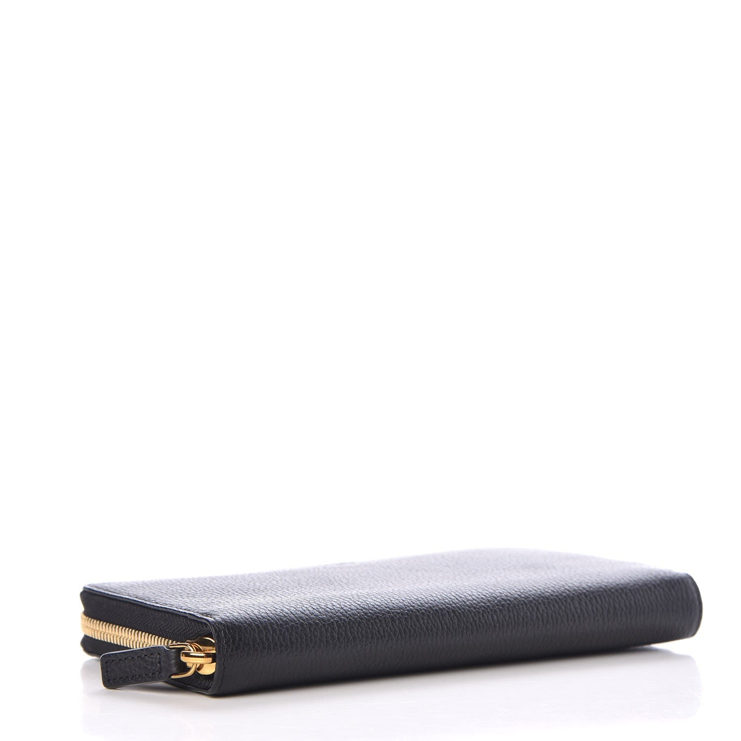 MCM Calfskin Fontanellas Park Avenue Milla Zip Around Wallet Black 4 of 7